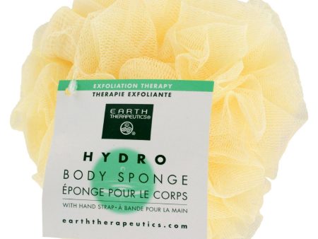 Earth Therapeutics Hydro Body Sponge With Hand Strap Natural - 1 Sponge Hot on Sale