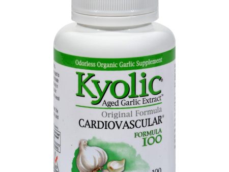 Kyolic Aged Garlic Extract Hi-po Cardiovascular Original Formula 100 - 100 Capsules For Cheap