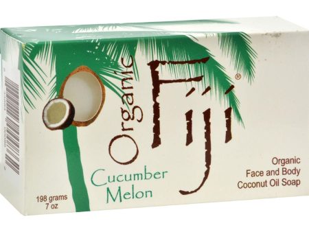 Organic Fiji Coconut Oil Soap Organic Cucumber - 7 Oz Cheap