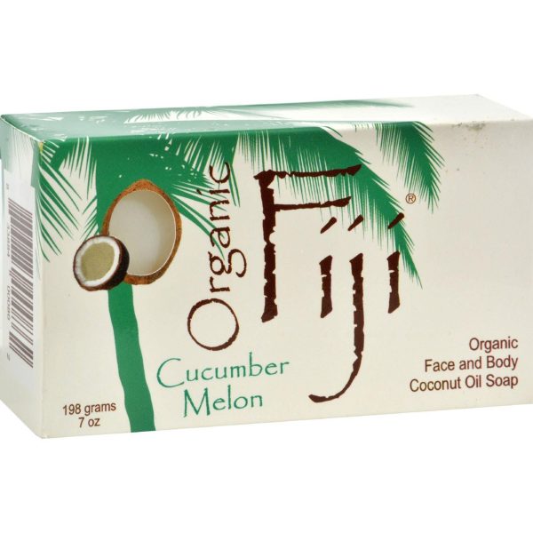 Organic Fiji Coconut Oil Soap Organic Cucumber - 7 Oz Cheap