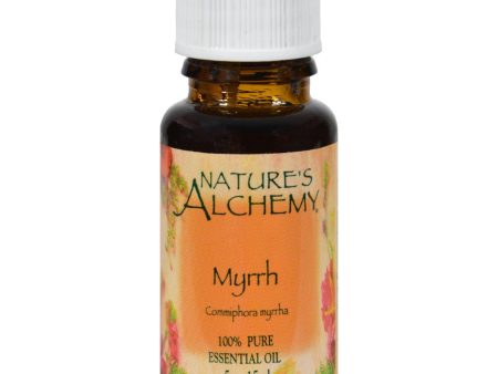 Nature s Alchemy 100% Pure Essential Oil Myrrh - 0.5 Fl Oz Discount