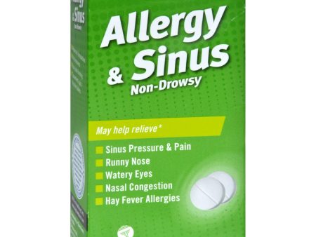 Natrabio Allergy And Sinus Non-drowsy - 60 Tablets For Discount