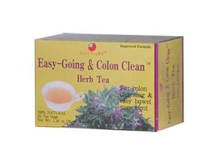 Health King Easy-going And Colon Clean Herb Tea - 20 Tea Bags Supply