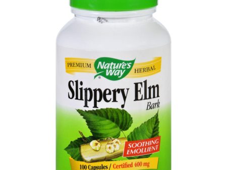 Nature s Way Slippery Elm Bark - 100 Capsules Cheap