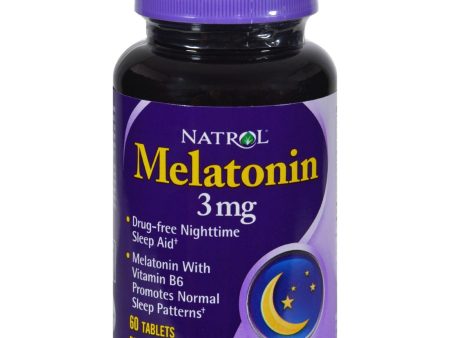 Natrol Melatonin - 3 Mg - 60 Tablets Cheap