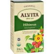 Alvita Tea - Organic - Hibiscus Herbal - 24 Tea Bags Online Hot Sale