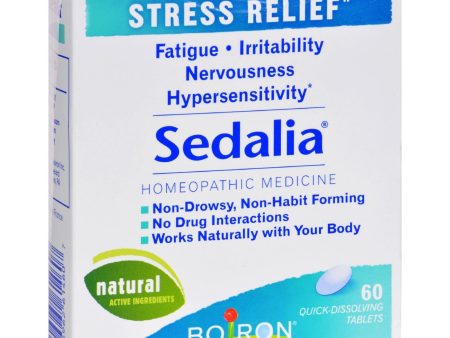 Boiron Sedalia Stress - 60 Tablets For Sale