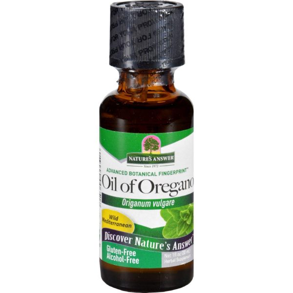 Nature s Answer Oil Of Oregano Leaf - 1 Fl Oz Hot on Sale