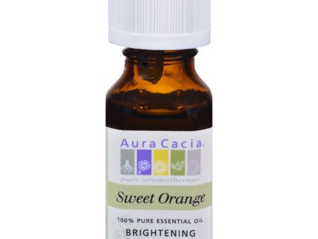 Aura Cacia Essential Oil Sweet Orange - 0.5 Fl Oz Cheap