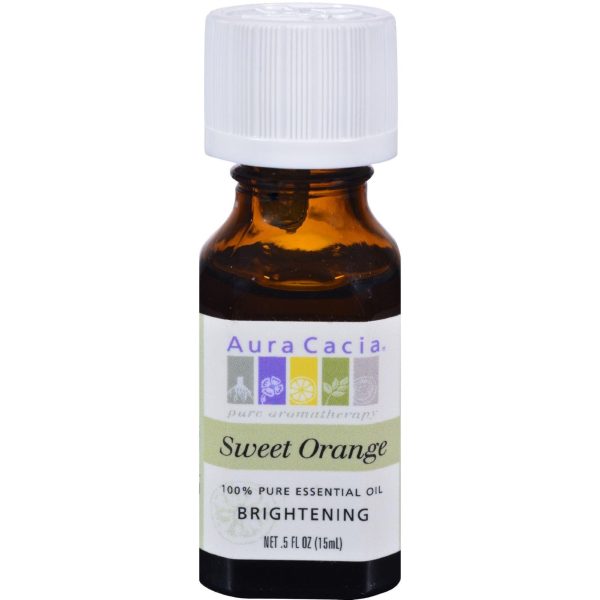 Aura Cacia Essential Oil Sweet Orange - 0.5 Fl Oz Cheap