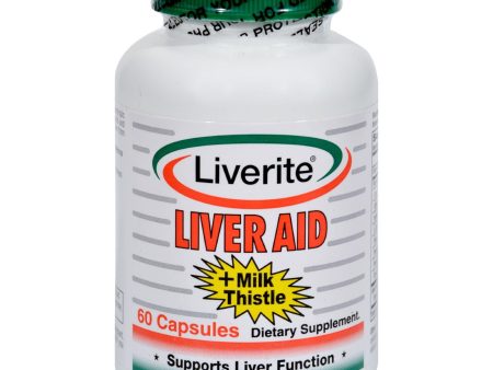 Liverite Liveraid - 60 Capsules Online