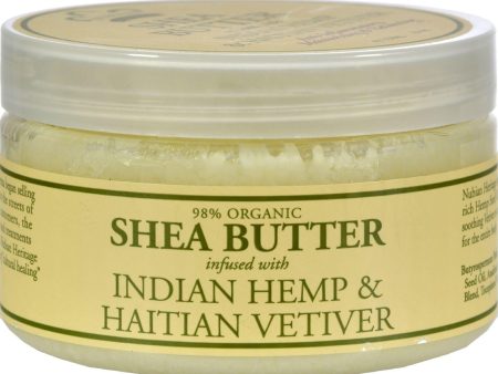 Nubian Heritage Shea Butter Infused With Indian Hemp And Haitian Vetiver - 4 Oz Hot on Sale