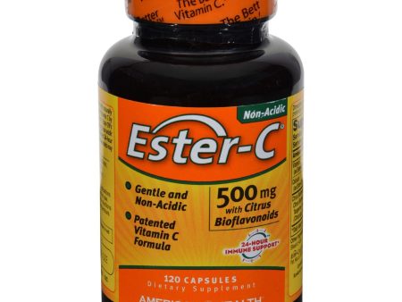 American Health Ester-c With Citrus Bioflavonoids - 500 Mg - 120 Capsules Online