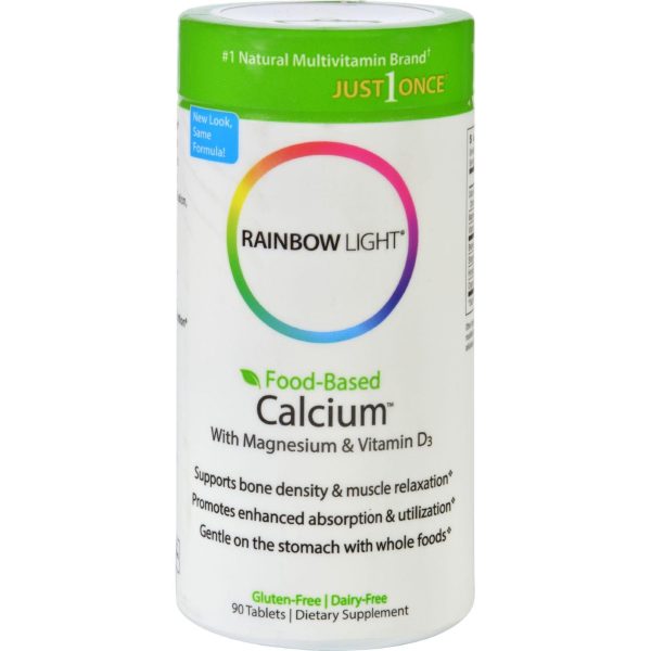 Rainbow Light Food-based Calcium - 90 Tablets For Cheap