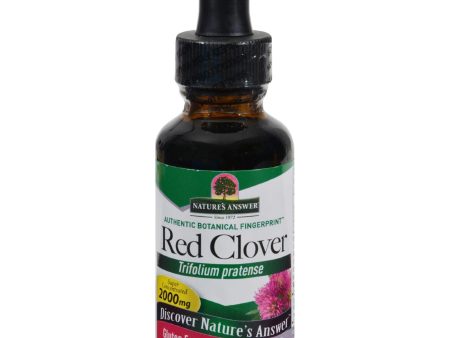 Nature s Answer Red Clover Flowering Tops - 1 Fl Oz Fashion