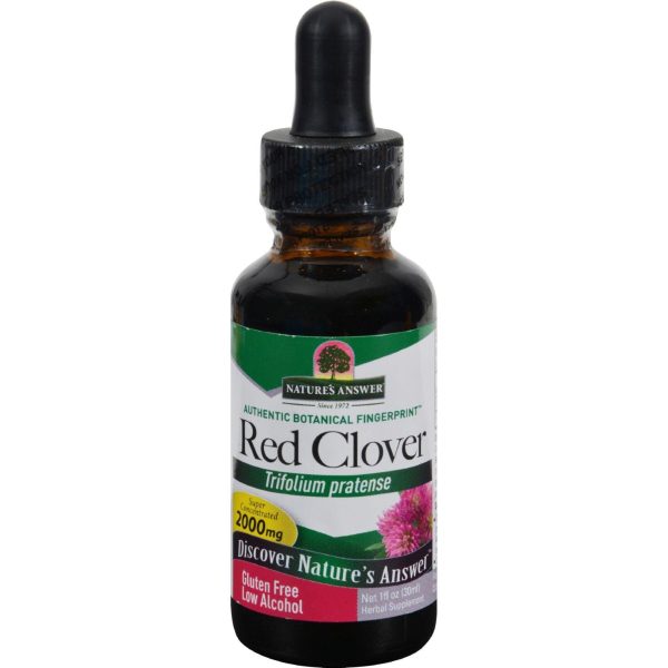 Nature s Answer Red Clover Flowering Tops - 1 Fl Oz Fashion