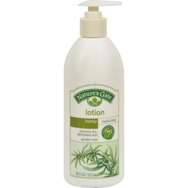 Nature s Gate Hemp Moisturizing Lotion - 18 Fl Oz Cheap