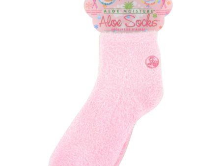 Earth Therapeutics Aloe Socks Pink - 1 Pair Online now