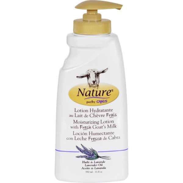 Nature By Canus Lotion - Goats Milk - Nature - Lavender Oil - 11.8 Oz Sale