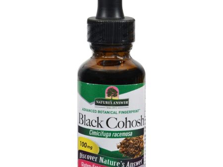 Nature s Answer Organic Black Cohosh - 1 Oz on Sale