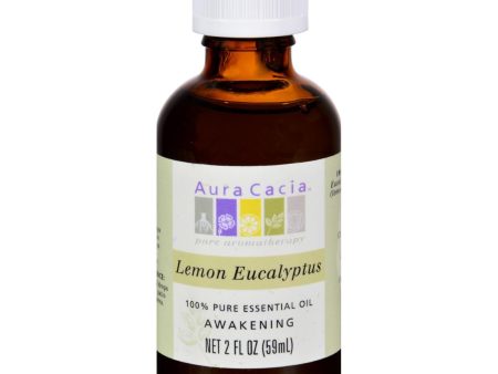 Aura Cacia Essential Oil Lemon Eucalyptus - 2 Fl Oz Fashion