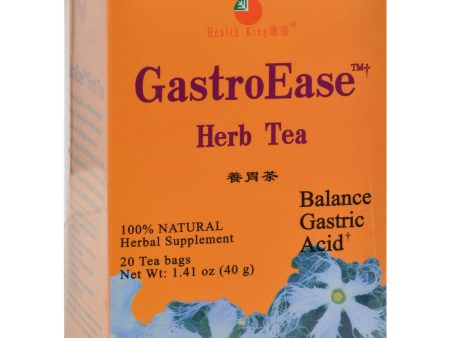 Health King Gastroease Herb Tea - 20 Tea Bags Online Sale