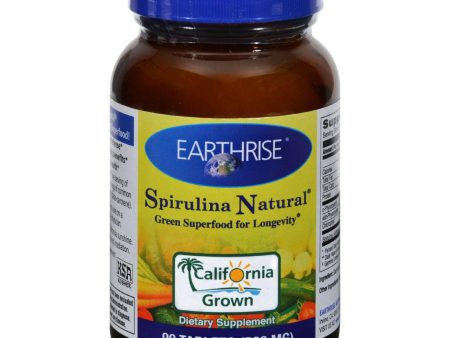 Earthrise Spirulina - 500 Mg - 90 Tablets Supply