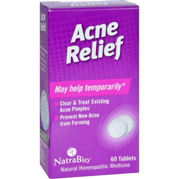 Natrabio Acne Relief - 60 Tablets Discount