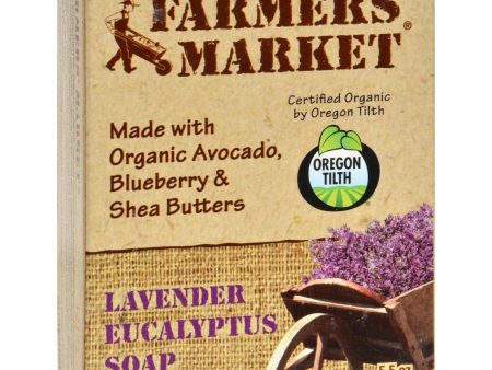 Farmer s Market Natural Bar Soap Lavender Eucalyptus - 5.5 Oz Supply