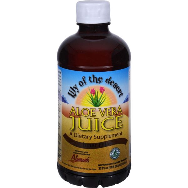 Lily Of The Desert Aloe Vera Juice Inner Fillet - 32 Fl Oz Supply