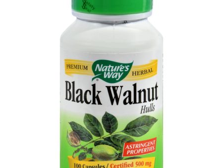 Nature s Way Black Walnut Hulls - 100 Capsules Online now