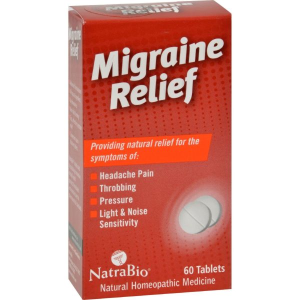 Natrabio Migraine Relief - 60 Tablets For Cheap