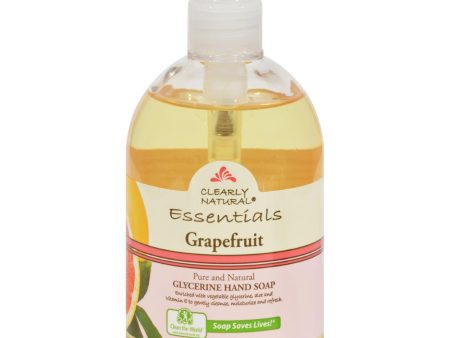 Clearly Natural Liquid Hand Soap Pump Grapefruit - 12 Fl Oz Online now