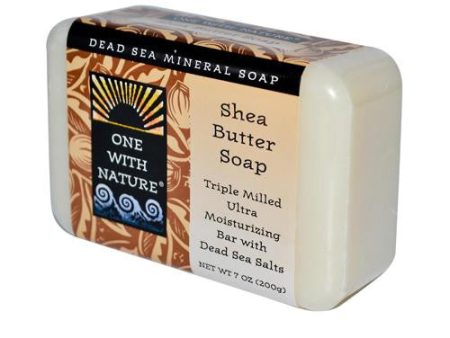 One With Nature Dead Sea Mineral Shea Butter Soap - 7 Oz Cheap