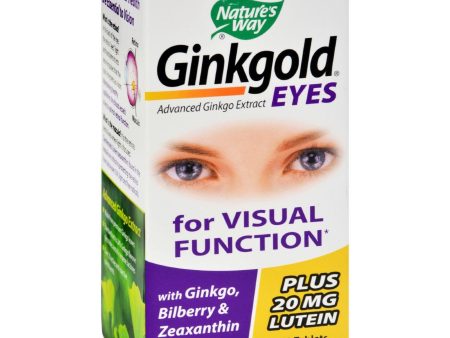 Nature s Way Ginkgold Eyes - 60 Tablets Online Sale