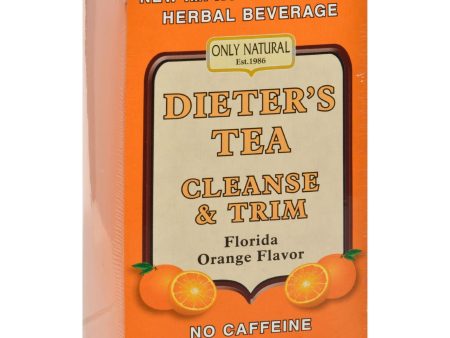 Only Natural Dieter s Tea Cleanse And Trim Orange - 24 Tea Bags Supply