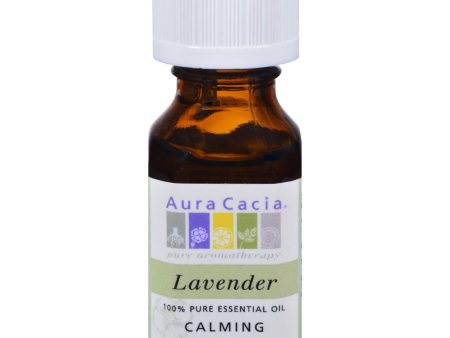 Aura Cacia Pure Essential Oil Lavender - 0.5 Fl Oz Online