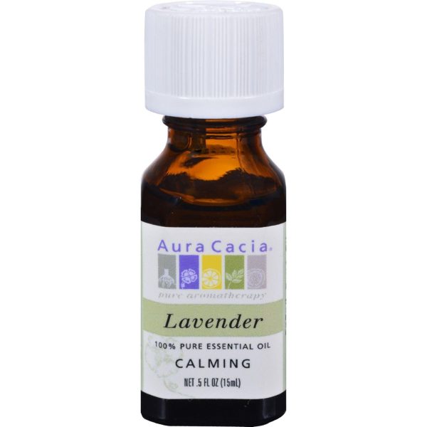 Aura Cacia Pure Essential Oil Lavender - 0.5 Fl Oz Online