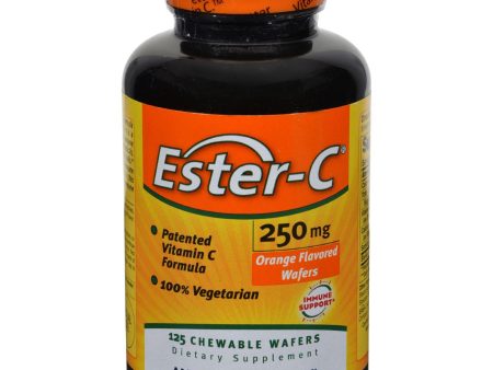 American Health Ester-c Orange - 250 Mg - 125 Wafers Sale