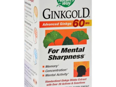 Nature s Way Ginkgold - 100 Tablets Online Sale