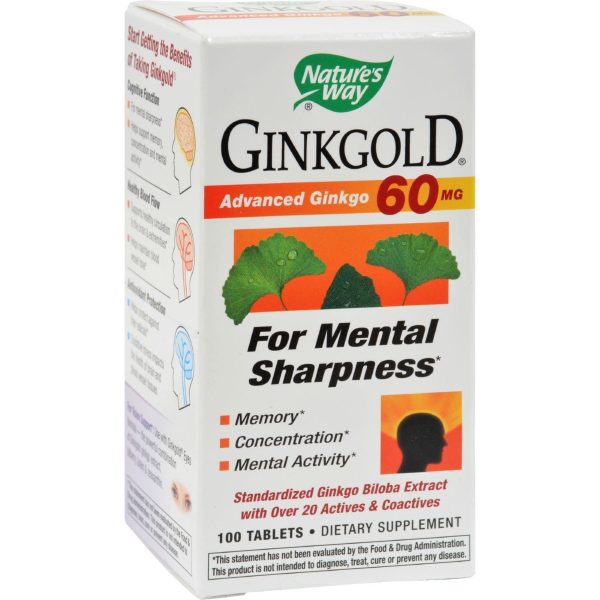 Nature s Way Ginkgold - 100 Tablets Online Sale