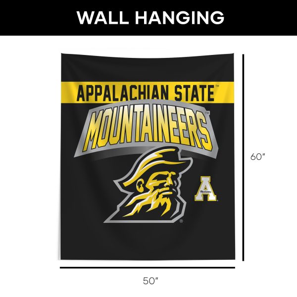 Appalachian State Mountaineers Wall Hanging 50x60 Inches Sale