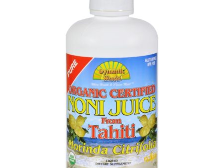 Dynamic Health Organic Certified Noni Juice - 32 Fl Oz Online Hot Sale