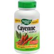 Nature s Way Cayenne 40000 Hu - 450 Mg - 180 Capsules Supply