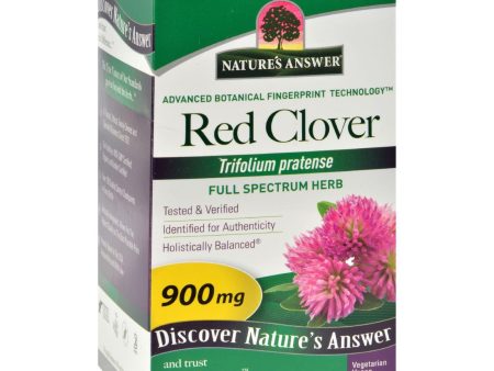 Nature s Answer Red Clover Tops - 90 Caps Sale