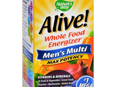 Nature s Way Alive Men s Multi - 90 Tablets Discount