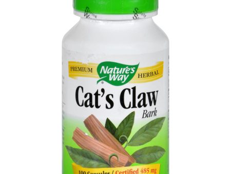 Nature s Way Cats Claw Bark - 100 Capsules Fashion