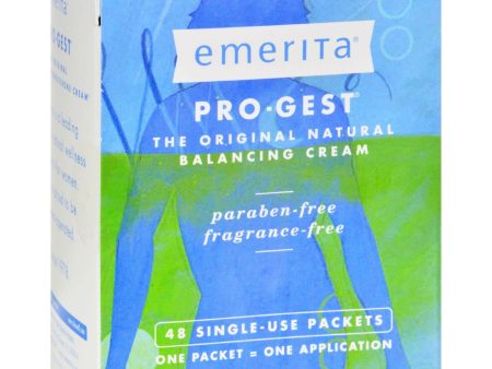 Emerita Pro-gest Cream - 48 Packets Cheap