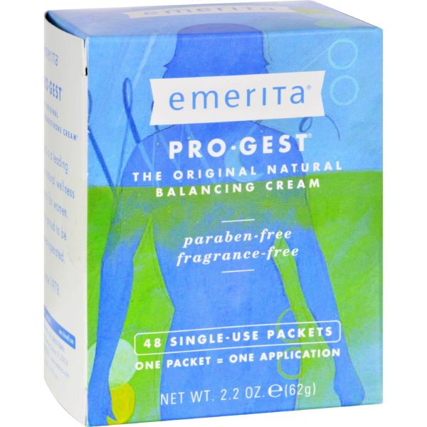 Emerita Pro-gest Cream - 48 Packets Cheap