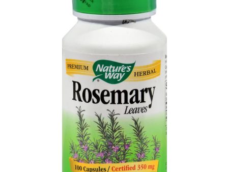 Nature s Way Rosemary Leaves - 100 Capsules Online Hot Sale